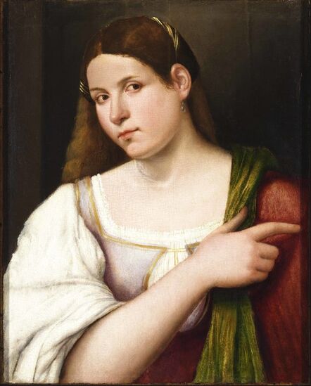 Giovanni Cariani, ‘Portrait of a Young Woman ’, 1508-1510
