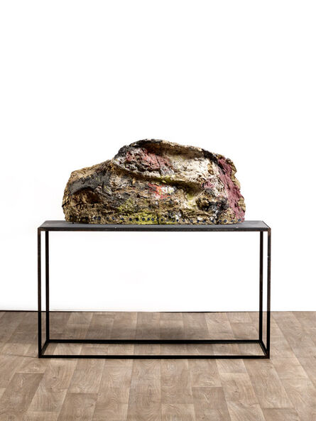 Franz West, ‘Untitled (painted by Herbert Brandl)’, 1986