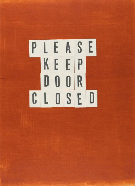 Todd Norsten, ‘Please Keep Door Closed’, 2017