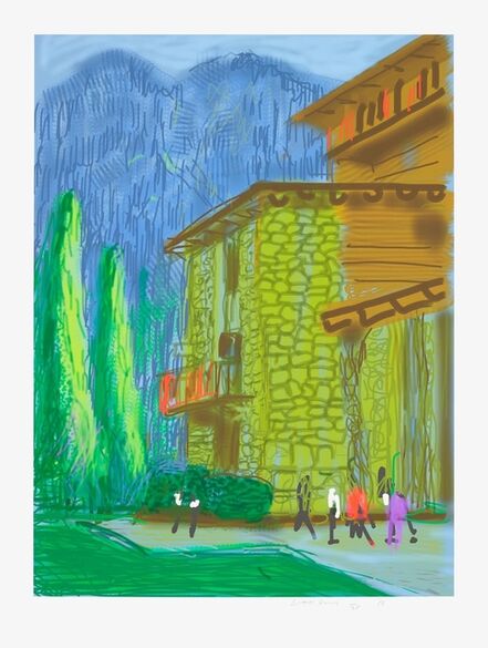 David Hockney, ‘Untitled No. 1, from The Yosemite Suite’, 2010