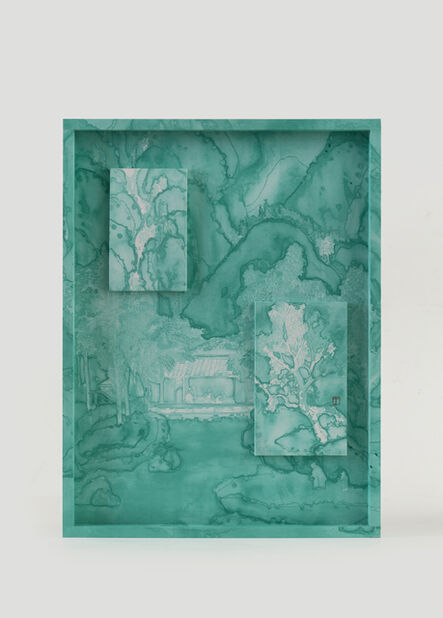 Li Ting Ting, ‘Emerald Green Accumulated On Spring Mountains’, 2019