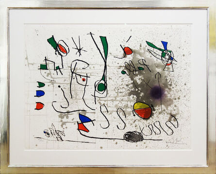 Joan Miró, ‘Hommage à Picasso’, 1972