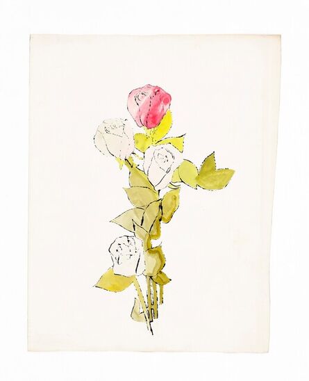 Andy Warhol, ‘Still life flowers’, 1952