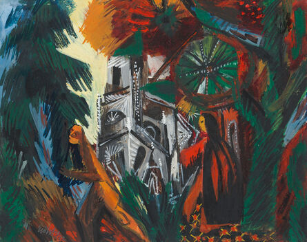 Ernst Wilhelm Nay, ‘Die Kathedrale’, 1942
