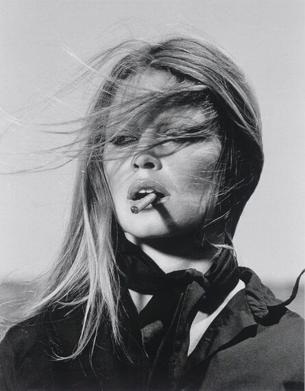 Terry O'Neill, ‘Co Signed Brigitte Bardot smoking cigar’, 1971