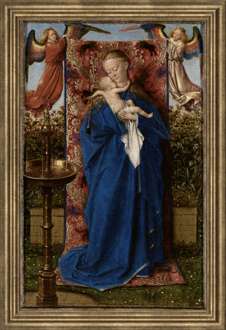 Jan van Eyck, ‘St Barbara’, (Date unknown)