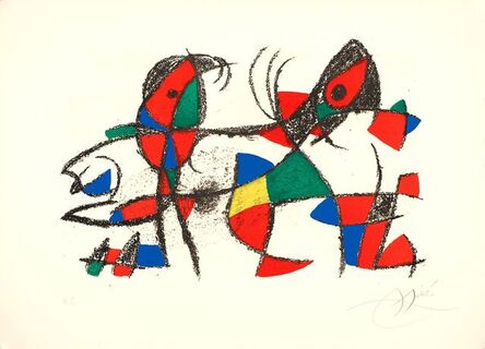 Joan Miró, ‘Litografía 1046’, 1975-1982