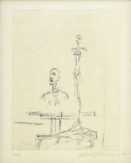 Alberto Giacometti, ‘Dans l'Atelier’, 1965