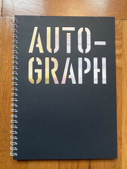 Tetsuya Kusu, ‘Auto-Graph (Book)’, 2018