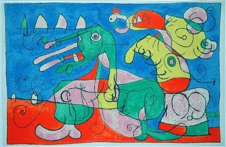 Joan Miró, ‘VIII. Ubu Roi: Chez le Tsar’, 1966