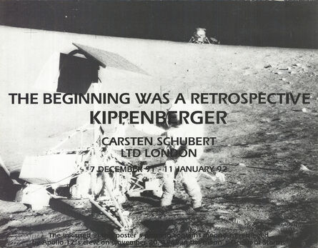 Martin Kippenberger, ‘The Beginning was a Retrospective’, 1992