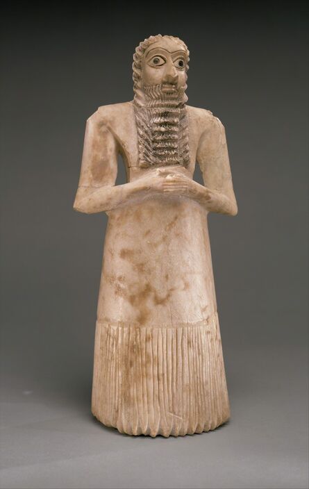 Unknown Sumerian, ‘Standing male worshiper’, ca. 2900–2600 B.C.