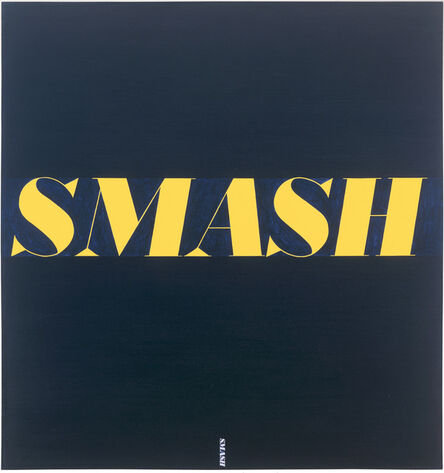 Ed Ruscha, ‘Smash’, 1963