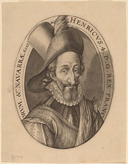 Hendrik Goltzius, ‘Henry IV’, 1592