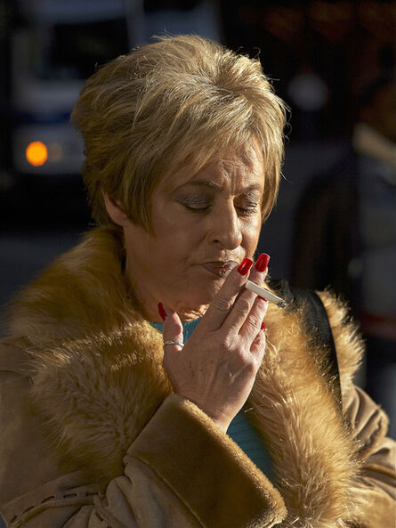 Paul Graham, ‘Woman Smoking in Fur Coat’, 2005 (2020)