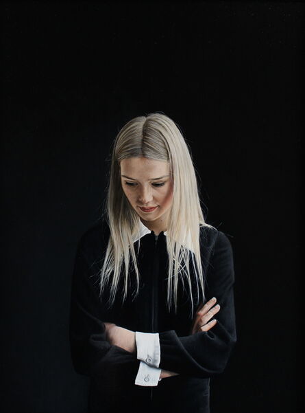 Charles Moxon, ‘Sarah in a Black Dress’, 2014