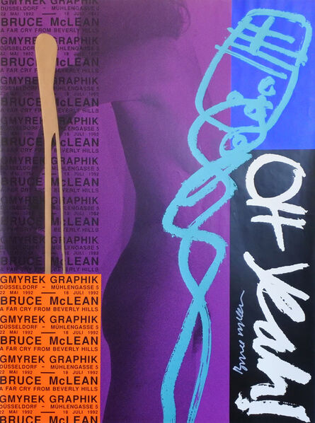 Bruce McLean, ‘Oh Yeah’, 1992
