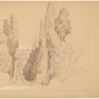 Jasper Francis Cropsey, ‘Villa d'Este, Tivoli’, 1848
