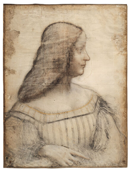 Leonardo da Vinci, ‘Portrait d'Isabelle d'Este (Portrait of Isabella d'Este)’, 1499-1500