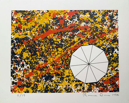 Ronald Davis, ‘Dodecagon Splatter Silkscreen Print’, 1984