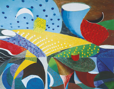 David Hockney, ‘Fourth Detail March 25th, 1995’, 1995