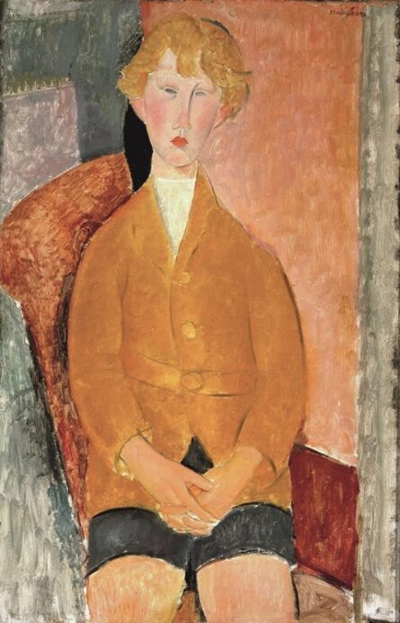 Amedeo Modigliani, ‘Boy in Short Pants’, 1918