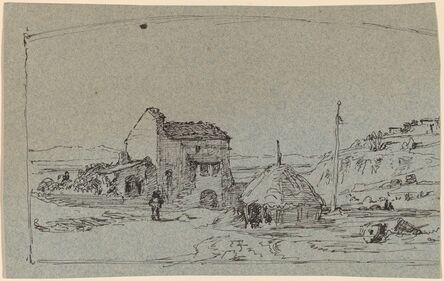 Elihu Vedder, ‘Tuscany’, ca. 1858