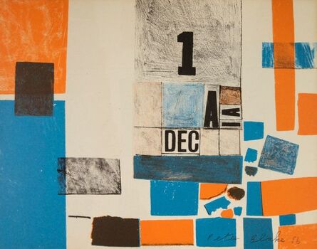 Peter Blake, ‘Composition (trompe l'oeil collage)’, 1956