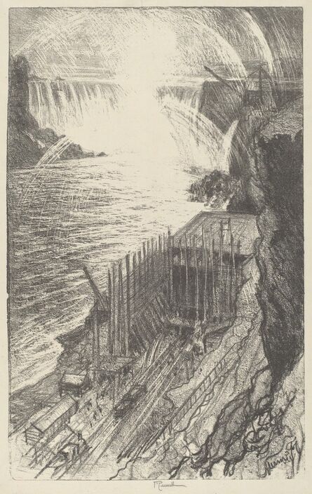 Joseph Pennell, ‘Niagara Rainbows’, 1910