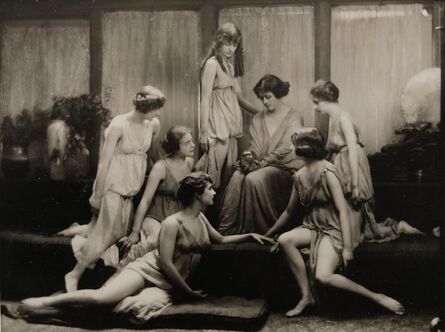 Arnold Genthe, ‘Isadora Duncan and the Isadorables’, 1929