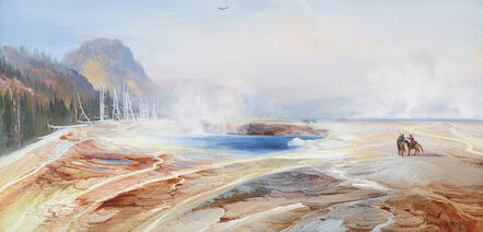 Thomas Moran, ‘Big Springs in Yellowstone Park ’, 1872
