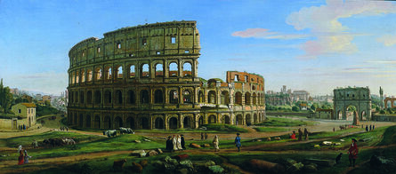 Gaspar Van Wittel, Called Vanvitelli, ‘View of the Colosseum and Arch of Constantine from the East’, 1707