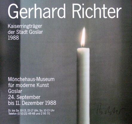 Gerhard Richter, ‘Der Kerze/The Candle’, 1988