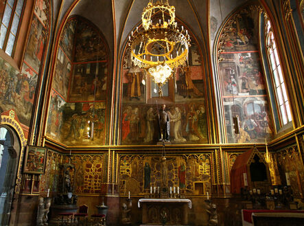 ‘Saint Wenceslas Chapel, Cathedral of Saint Vitus’, ca. 1356