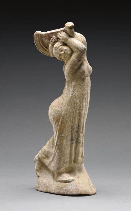 ‘Statuette of a Dancer Playing the Lyre’,  2nd century B.C.