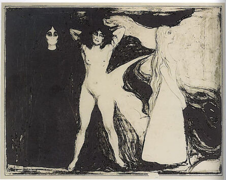 Edvard Munch, ‘Das Weib (Woman/Sphinx)’, 1899