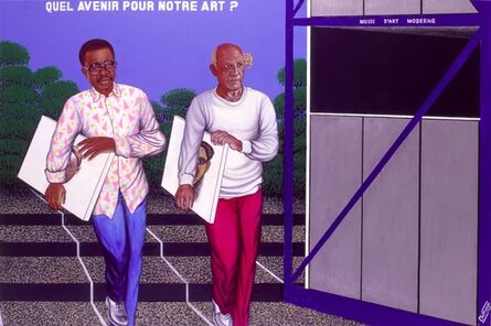 Chéri Samba, ‘Quel Avenir Pour Notre Art? (What Future for Our Art?)’, 1997