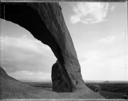 Mark Klett, ‘Beneath the Great Arch, near Monticello, Utah, 6/21/82’, 1963