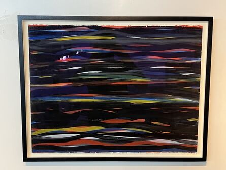 Sol LeWitt, ‘Horizontal Brushstrokes, Not Straight’, 1993