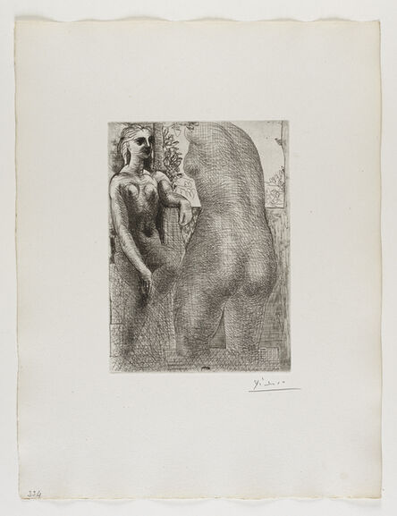 Pablo Picasso, ‘'Marie-Thérèse regardant son Corps sculpté' from the 'Suite Vollard'’, 1933
