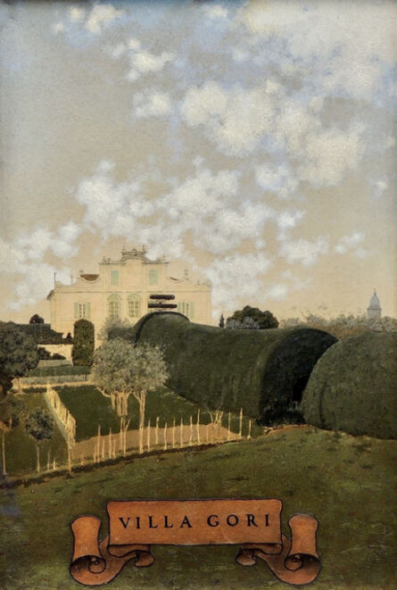 Maxfield Parrish, ‘La Palazzina (Villa Gori), Siena ’, 1903