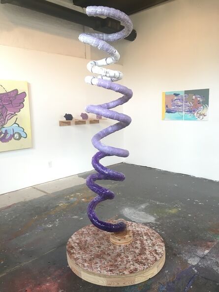 Val Curry, ‘Alpha-helix’, 2016