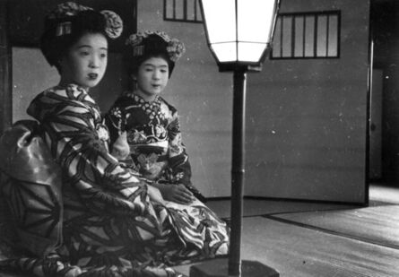 Asano Kiichi, ‘At the restaurant Ikenoryo in Maruyama Park, March 1938.’, 1938