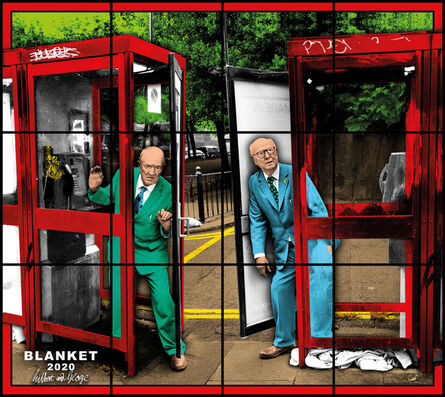 Gilbert and George, ‘BLANKET’, 2020