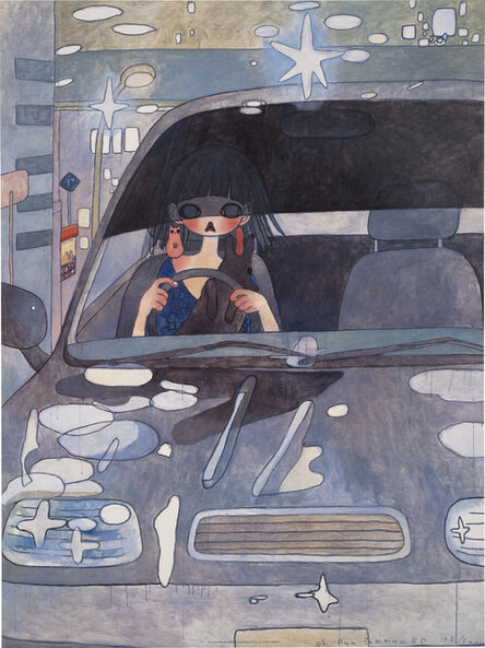 Aya Takano, ‘Drive with a Night Dog’, 2006