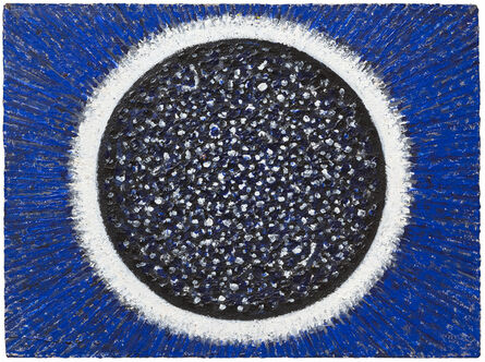 Richard Pousette-Dart, ‘Untitled, (Black Circle, Space)’, 1983