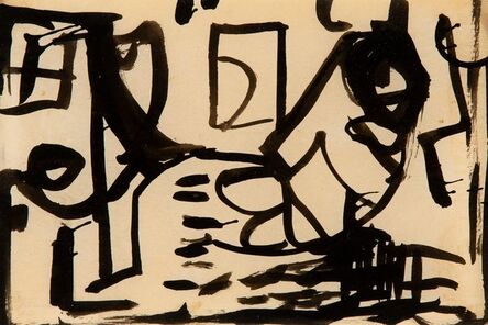 Franz Kline, ‘Untitled’, circa 1947