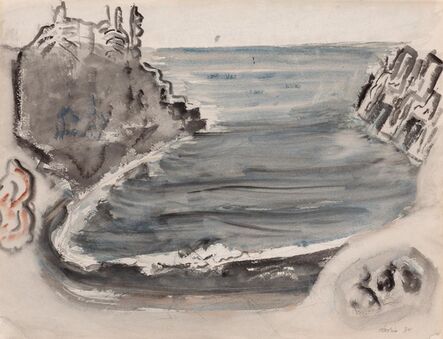 John Marin (1870-1953), ‘By The Sea, Maine’, 1934