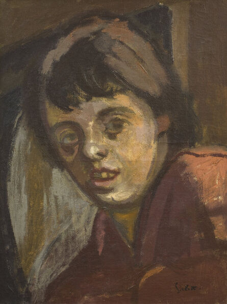 Walter Richard Sickert, ‘Portrait of Cicely Hey’, 1923