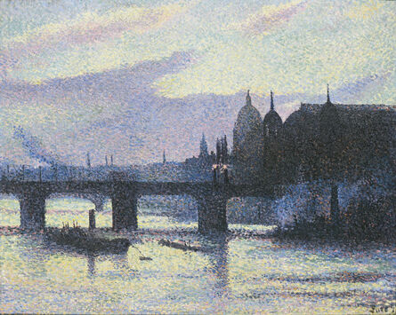 Maximilien Luce, ‘Vue de Londres (Canon Street)’, 1893
